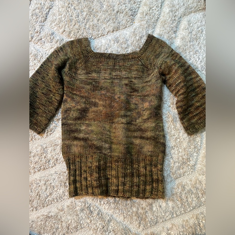 Knit Sweater Blouse
